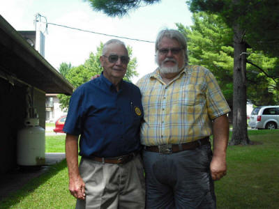 Dave Behrens with Buckwheat Jolivette