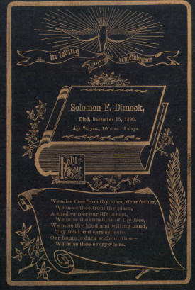 Solomon F. Dimock